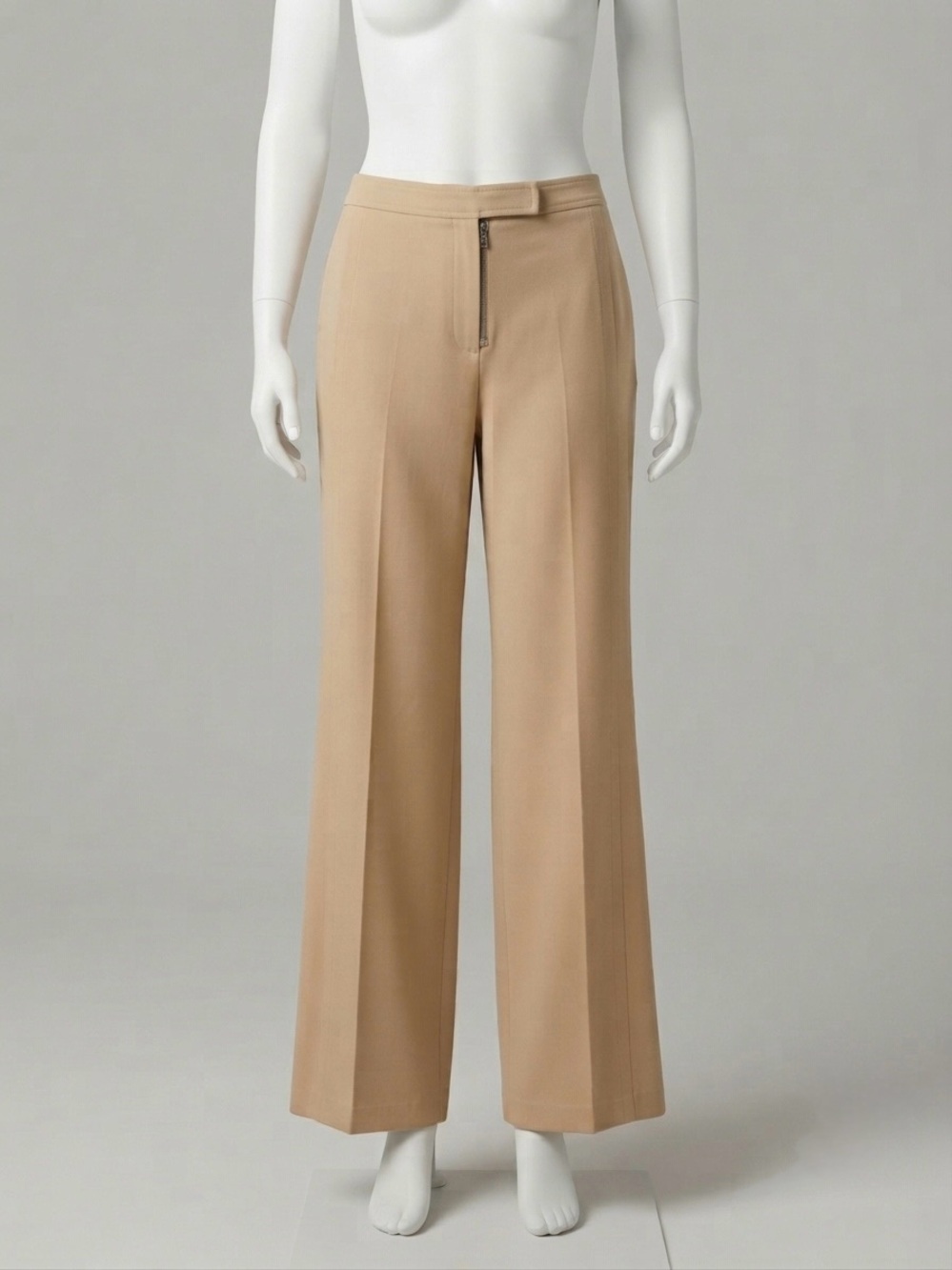 INC International Concepts Wide Leg Dress Pants Camel Beige Sz 6